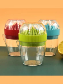 Juicer Orange Juice Squeezer Lemon Squeezer Small Portable Hand Squeezer Juice Machine Manual - Multicolor - View 7