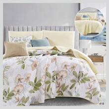 一件簡約 百搭 防塵 絎縫被 棉質加棉床蓋-全棉 保暖 加厚 空調被 被單 床罩-雙面夾棉 碎花床蓋 單件純棉絎縫墊三件套榻榻米床單美式衍縫被-雙人四季絎縫被可當床單-美式田園風墊多用途床單美式衍縫被-雙人四季絎縫0*240CM-多尺寸多色-深藍-灰色-粉紅色-綠色-黑色-黃色-藍色-蝴蝶樹葉花朵 - 418 - 查看 1