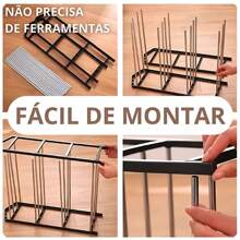 Shoe Rack Multipurpose Shoe Shelf Organizer - Black - View 5