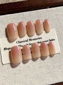 10 piezas de uñas postizas hechas a mano, con diseños personalizados de ojos de gato, cola de sirena, graffiti y pintura al óleo, de formas cortas, adecuadas para mujeres y niñas para usar en fiestas y cenas, con suministros de uñas reutilizables