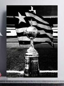 Kit 3 Decorative Plates/Frames Botafogo Football Libertadores Champion - Không có khung - Xem 2