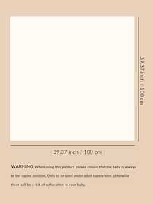 2 件 Oeko-Tex 认证 100% 竹纤维轻质花卉襁褓毯，柔软亲肤，适合婴儿，四季皆宜