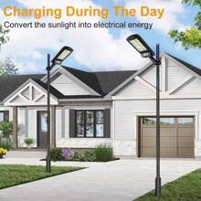 1pc Outdoor Solar Powered LED Wall Light With Motion Sensor, 3 Modes, Waterproof, Automatic On/Off, Suitable For Yard, Garden, Pathway