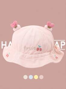 适合春秋季节的婴儿太阳帽，女婴幼儿新生儿渔夫帽，防晒 - 彩色 - 查看 10