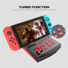 TOPWOLF Switch/Switch Oled/Switch Lite Arcade Game Joystick Cắm và chạy 13 nút chức năng Hỗ trợ TURBO Chức năng sạc tùy chọn Đặc biệt thích hợp cho các trò chơi chiến đấu - Cần điều khiển trò chơi điện tử - Xem 2