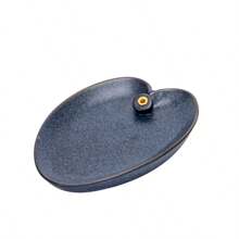 陶瓷叶香炉适用于厨房、餐厅、办公桌装饰