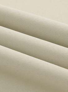 VEHEDE 2 Pcs Light Beige Curtains With Eyelets Thermal Curtains Opaque Curtain Black Opaque Blackout Curtain For Bedroom - Hellbeige - View 8