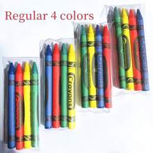10 paquetes de 4 colores con 40 crayones de tamaño estándar por paquete - Paquete de mini crayones con crayones; Barra de pintura al óleo graffiti, pintura para colorear, material escolar para niños, crayones sueltos, regalos para fiestas, maestros, útiles escolares, crayones de viaje, de vuelta a la escuela, útiles escolares