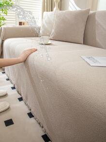 1PC All-Season Non-Slip Sofa Cover - Fit For Single, Double, Triple & Quad Sofas, Machine Washable, Modern Design Home Decor