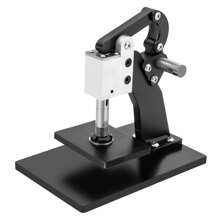 kangten Manual Leather Cutting Machine Die Cutter PVC Hand Press Embossing Machine Tool - Black - View 9