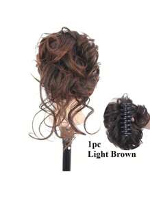 1 szt. Elegancka spinka do włosów z długimi wąsami, naturalne spinki do włosów w nieładzie, odpowiednie dla eleganckich kobiet i dziewcząt, pasujące do gęstych i rzadkich włosów, dodające objętości, spinki do włosów, spinki do włosów, spinki do włosów, codzienne akcesoria do włosów na jesień i zimę dla kobiet, stroje wakacyjne, kobieta