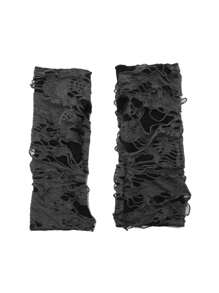 1 Pc Gloves In One Size Halloween Gloves Beggar Black Hole Gloves Punk Dark Gloves Cosplay Clothing Accessories Gloves