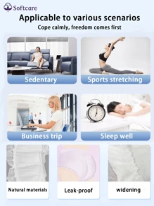 10/20/30片装，卫生巾，夜用护垫，一次性，超薄透气，瞬间柔软，也适用于产后妇女和老年人