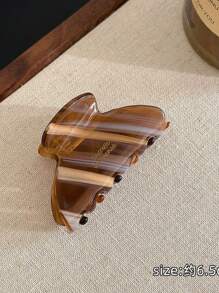 Morandi Colored Hair Claw Clip, Minimalist Elegant Acrylic Hair Clips For Updo - Multicolor - View 7