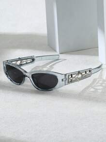 Y2K Fashion Okulary Modowe Z Unikalnym Wzorem Pustych Nóg, Styl Retro Kociego Oka, Europejskie I Amerykańskie Personalizowane