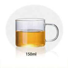 1pc Striped Thick Pumpkin Borosilicate Glass Heat-Resistant Teapot, Large Capacity Transparent Flower Tea Pot - Clear - View 18
