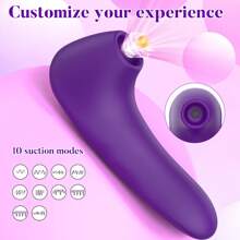 Vibrador potente de succión para estimular el punto G y el clítoris de las mujeres, masajeador de succión, masturbador femenino, juguete sexual para adultos mayores de 18 años