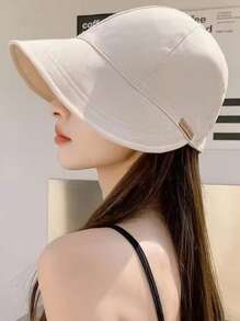 宽边棒球帽，1 顶可折叠柔软宽边太阳帽，防晒帽，女士春夏户外太阳帽，高尔夫沙滩徒步钓鱼帽 - 彩色 - 查看 2