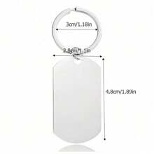 1 件小提醒钥匙扣激励圣诞礼物，适合女性男性心理健康日常肯定礼物 2025 年毕业生日礼物，适合他/她的朋友，你足够振奋人心的钥匙 - 銀色 - 查看 4