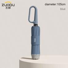 Zuodu Zuo Du Automatic Umbrella With Stronger Construction, Larger Size, Compact, Foldable, Reverse Open & Close Design, Suitable For Both Men And Women
