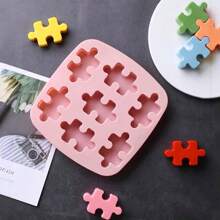 1PC/Puzzle Resin Silicone Molds Jigsaw Chocolate Mold For DIY Cake Chocolate Candy Decoration Jewelry Making