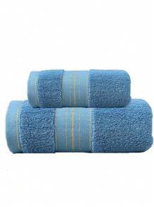 1pc Thin Rectangular Bath Towel, 70*140cm, Minimalist Jacquard Pattern OR 1pc Soft, Absorbent, Quick-Drying, Non-Fading Hand/Face Towel, 34*72cm, Suitable For Bathroom, Hotel, Travel, Party, Holiday Gift, Salon, Unisex, All Seasons