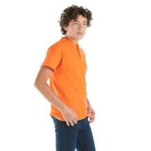 Playera Polo para niño de 10/12 años - Varios Colores - Naranja - Ver 3