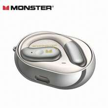 Monster Open Ear AC360 Ture Wireless Earphones OWS Bluetooth 5.4 Headphone Hifi Stereo Headset With Mic HD Calls Long Battery Life IPX5 Waterproof Bluetooth Headphone Noise-Proof Earphones Long Wear Comfortable