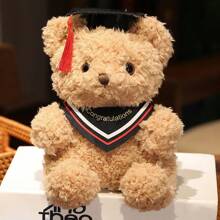 Un regalo de graduación de PhD de 23 cm/9,05 pulgadas, un suave y adorable oso de peluche de graduación PhD con traje académico, un muñeco interesante para la temporada de graduación, un recuerdo creativo para estudiantes de PhD y un regalo de graduación para tutores y compañeros de clase con un deseo de graduación