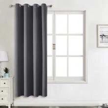 1pc/2pcs Blackout Curtains, Bedroom Darkening Curtains, Multiple Sizes Available/Premium Fabric Triple-Woven Solid Thermal Insulated Curtains/Extra Wide Curtain Panels/Top Grommet Curtain, Decorative Window Curtains/Home Curtains/For Bedroom And Living Room Darkening Curtains/Bedroom Curtains/Living Room Curtains/Dining Room Curtains/Kitchen Curtains/Cabinet Curtains,Fall Decor,Autumn Decor,Room Decor