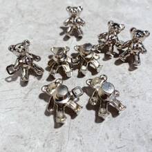 Cinturón ajustable para la cintura con hebilla en forma de oso adorable, cierrapuntos para adelgazar la cintura, ajustador de cintura desmontable