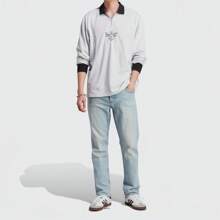 Adidas 3-Pack Men's Loose Breathable Casual Long Sleeve Polo Shirt
