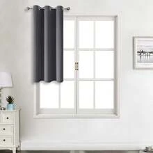 1pc/2pcs Blackout Curtains, Bedroom Darkening Curtains, Multiple Sizes Available/Premium Fabric Triple-Woven Solid Thermal Insulated Curtains/Extra Wide Curtain Panels/Top Grommet Curtain, Decorative Window Curtains/Home Curtains/For Bedroom And Living Room Darkening Curtains/Bedroom Curtains/Living Room Curtains/Dining Room Curtains/Kitchen Curtains/Cabinet Curtains,Fall Decor,Autumn Decor,Room Decor