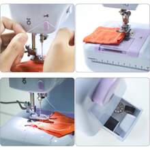 Sewing Machine For Beginners Heavy Duty Sewing Machine 12 Built-In Stitches With Reverse Sewing With Sewing Accessories - 查看 7