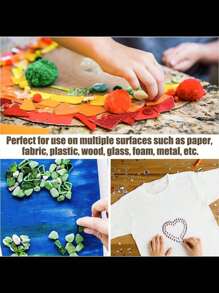 400PCS Easy-To-Peel Double-Sided Adhesive Dots For Crafts And Wedding Decorations, Removable And Versatile - Multicolor - View 3