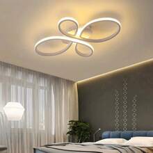 Modern Simple Chinese Junction Ceiling Light Black White Living Room Bedroom Kitchen Ceiling Light LED Interior Lighting Fixture - Multicolor - View 9
