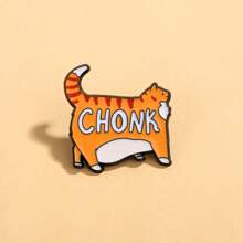 Ghim cài áo hình mèo CHONK, Ghim cài áo trang trí tùy chỉnh, Đồ trang trí, Túi ve áo, Huy hiệu, Trang sức, Quà tặng 2025, Phong cách mới, Ghim cài áo cho túi quần áo, Phụ kiện túi xách, Phụ kiện văn phòng dễ thương, Áo sơ mi, Áo khoác, Giáng sinh, Halloween, Phụ kiện thu đông, Thích hợp cho thanh thiếu niên, Thanh niên, Nam giới, Thường ngày, Ngoài trời, Thể thao, Kỳ nghỉ, Quà tặng tốt nghiệp, Sinh nhật, Ghim cài áo hàng ngày, Quà tặng giáo viên vui nhộn - Nhiều màu - Xem 4