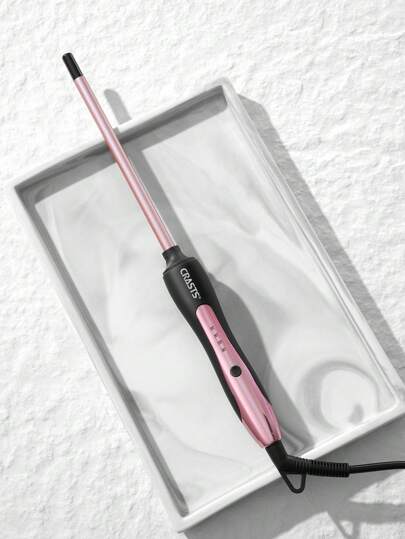 CRASTS Rizador de cabello CRASTS de 9 mm de diámetro, calienta rápido, con dos ajustes de temperatura, fácil y rápido para hacer peinados, uso doméstico, regalo de cuidado del cabello HC-037