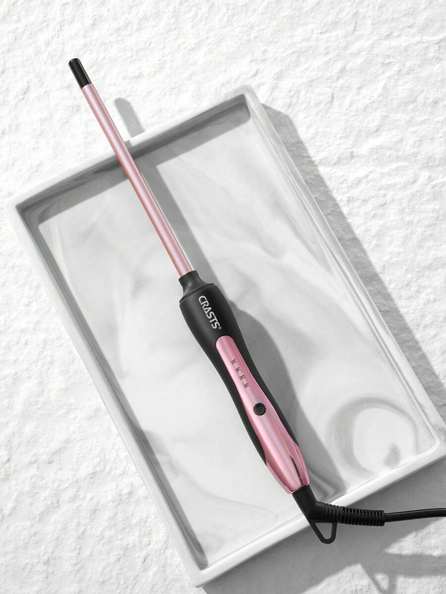 CRASTS 9 毫米直径卷发器，加热快，两种温度设置，轻松快速地做发型，家庭使用，护发礼物 HC-037 - 美規A型插(110-127V) - 查看 1