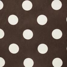 Women's Polka Dot Line Neck Sleeveless Loose Bottom Strapless Top Is Suitable For Travel Party Dance - màu nâu - Xem 7