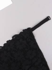 Premium Double-Layer Lace Trim Modesty Chest Covers For Women, Elegant Undershirt Chest Panel Bra Insert, Plus Size