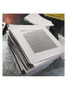 4/5 件装铝制石膏板修补套件，自粘式石膏板修补套件，易于粘贴的铝制金属修补片，用于快速修补石膏板孔 - 彩色 - 查看 6