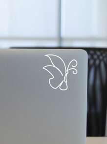 Gepersonaliseerde vlindernotitieboekstickers, praktisch en veelzijdig, minimalistisch ontwerp