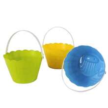 CASAMAX WL 1pc Mini Plastic Bucket / 840ml / ø14.1*9.3cm / COLOR WILL BE SENT AT RANDOM - Multicolor - View 6