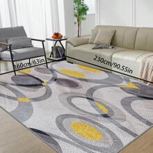 700g/㎡ Crystal Velvet Bohemian Style Solid Color Area Rug, Soft Non-Slip Machine Washable Carpet For Indoor/Outdoor Living Room Bedroom Kitchen Office Home Decoration, Vintage Faded Traditional Floor Mat Back To School