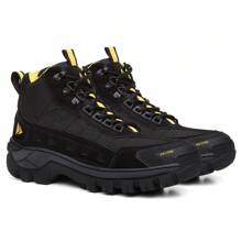 Tênis Bota Couro Legítimo Masculino Reforçado Original