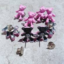Cinturón ajustable para la cintura con hebilla en forma de oso adorable, cierrapuntos para adelgazar la cintura, ajustador de cintura desmontable