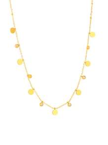 TONSI 1 套时尚奢华钛钢水晶圆盘耳环，女士日常配饰