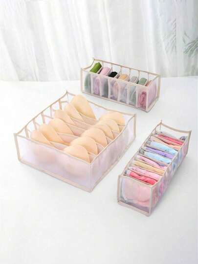 Underwear Socks Home Cabinet Storage Box, Clothes Foldable Drawer Organizer, Closet Organizer, Foldable Underwear Organizers Storage For Clothes School Organizer Bags Teacher Storage Bags Drawer Wardrobe Organizer For Clothes Storage Organizer Storage Bins Closet Organizer For Clothing Wardrobe Storage Closet Dividers Closet Dividers Sweater Sock Pants Jeans