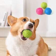 3pcs New Cat/Dog Lover Gift And Dog/Cat Mom Love Pet Toys Chew Ball, Bite Resistant Grinding Sound Footprint Ball, Dog Lover And Dog Mom Love Toys, Cat/Dog Lover Gift And Dog/Cat Mom Love Pet Supplies, Cat Lover And Cat Mom Love Toy Ball, Squeaking Sound Ball